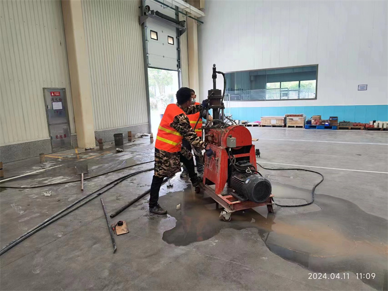 屯留厂房地面下沉塌陷注浆加固施工